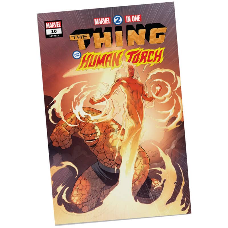 Marvel Human Torch 1:6th Scale Collectible with Scene