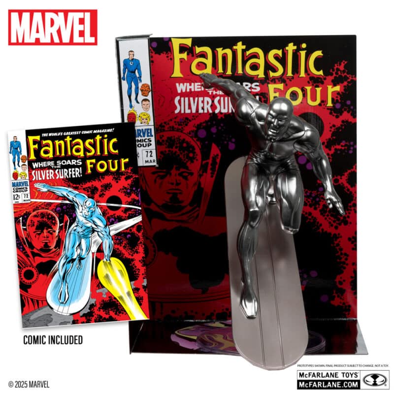 Marvel Silver Surfer 1:6th Scale Collectible with Scene