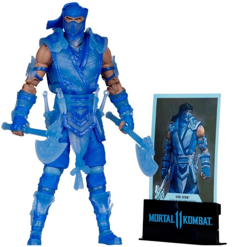 Mortal Kombat 11 Sub-Zero (Glow in the Dark) Gold Label Action Figure