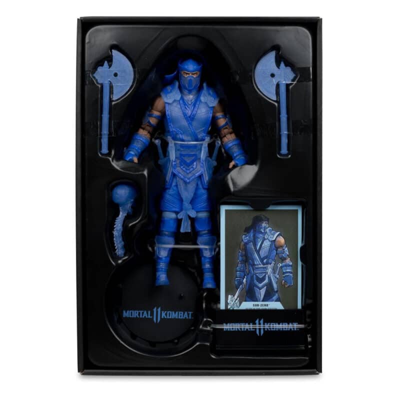 Mortal Kombat 11 Sub-Zero (Glow in the Dark) Gold Label Action Figure