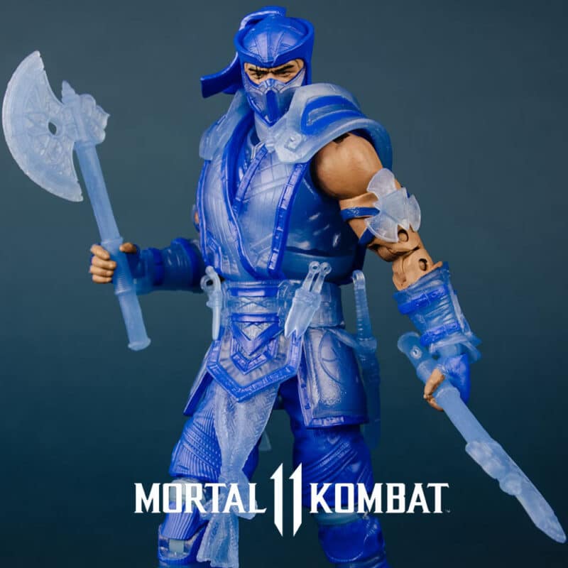 Mortal Kombat 11 Sub-Zero (Glow in the Dark) Gold Label Action Figure