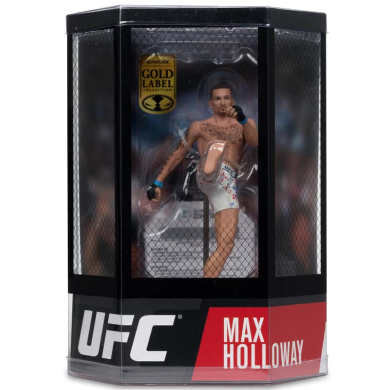 UFC Max Holloway Gold Label Posed Figure