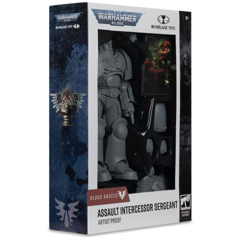 Warhammer 40,000 Assault Intercessor Sergeant (Blood Angel) Artist Proof Action Figure