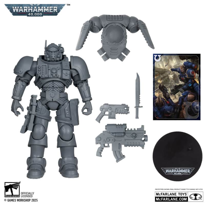 Warhammer 40,000 Lieutenant in Phobos Armour (Ultramarines) Artist Proof Action Figure