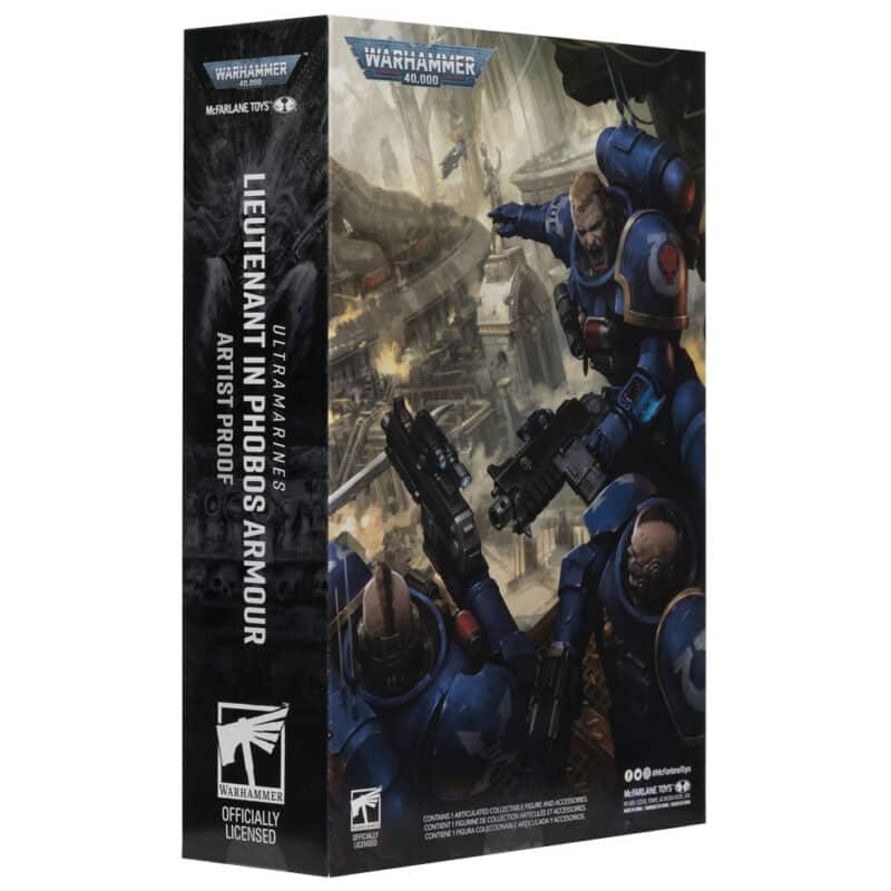 Warhammer 40,000 Lieutenant in Phobos Armour (Ultramarines) Artist Proof Action Figure