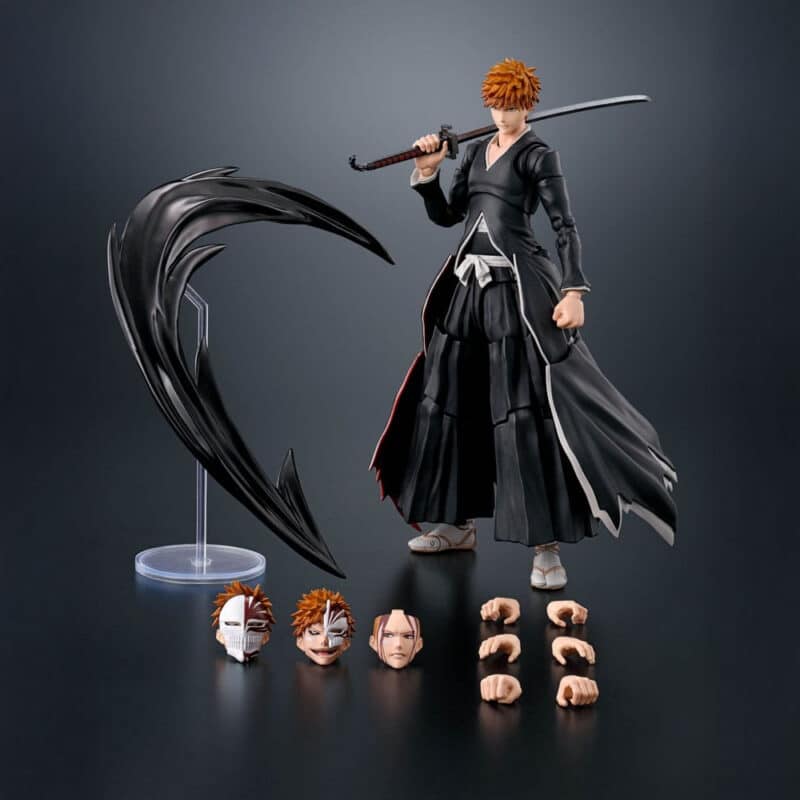 Bleach Ichigo Kurosaki "Getsugatensho" S.H.Figuarts Figure