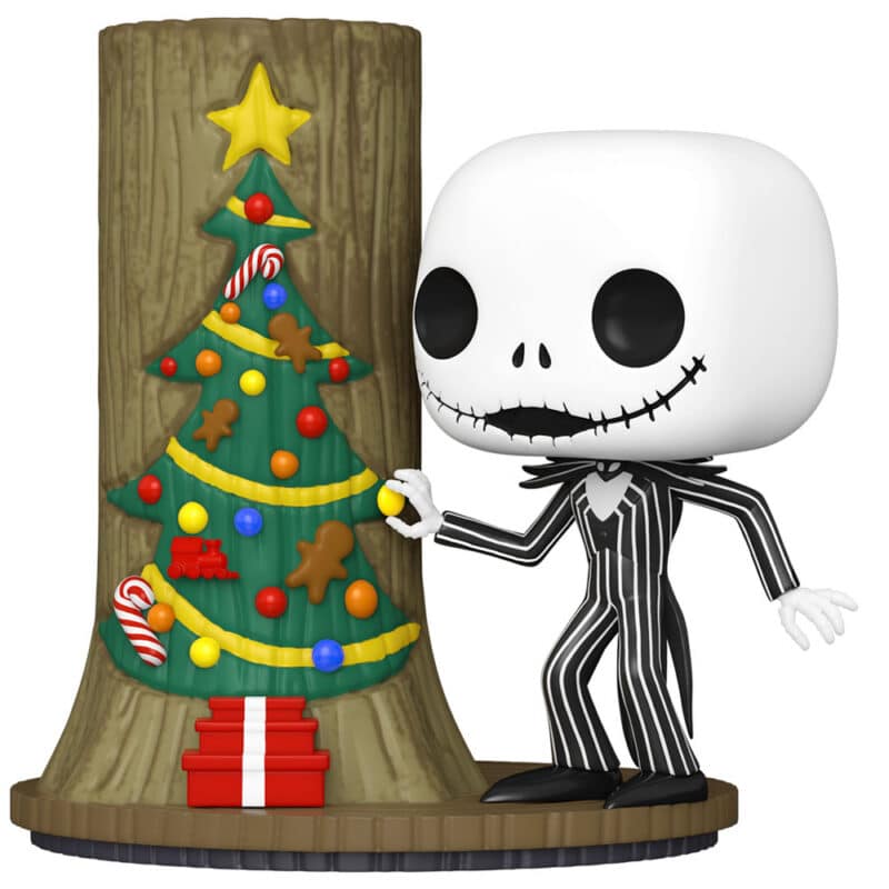 Funko POP! Deluxe: The Nightmare Before Christmas 30th Anniversary - Jack Skellington with Christmas Town Door