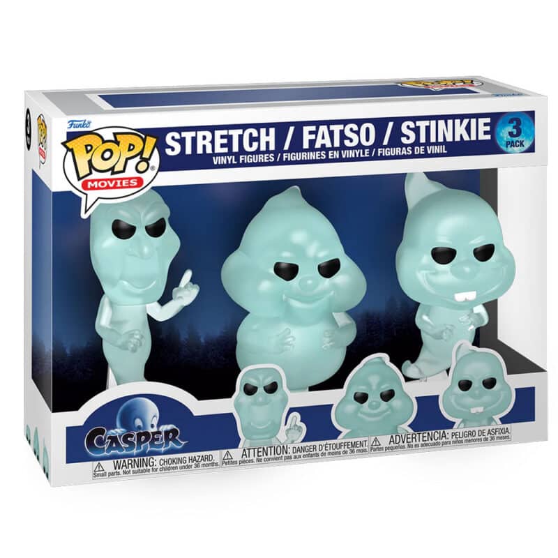 Funko POP! Movies: Casper 30th Anniversary - Stretch, Fatso, and Stinkie