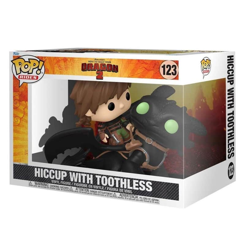 Funko POP! Rides: How To Train Your Dragon: The Hidden World – Hiccup with Toothless
