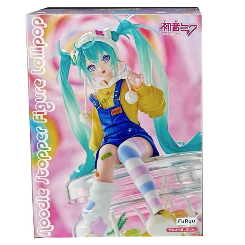 Hatsune Miku Noodle Stopper PVC Statue – Lollipop