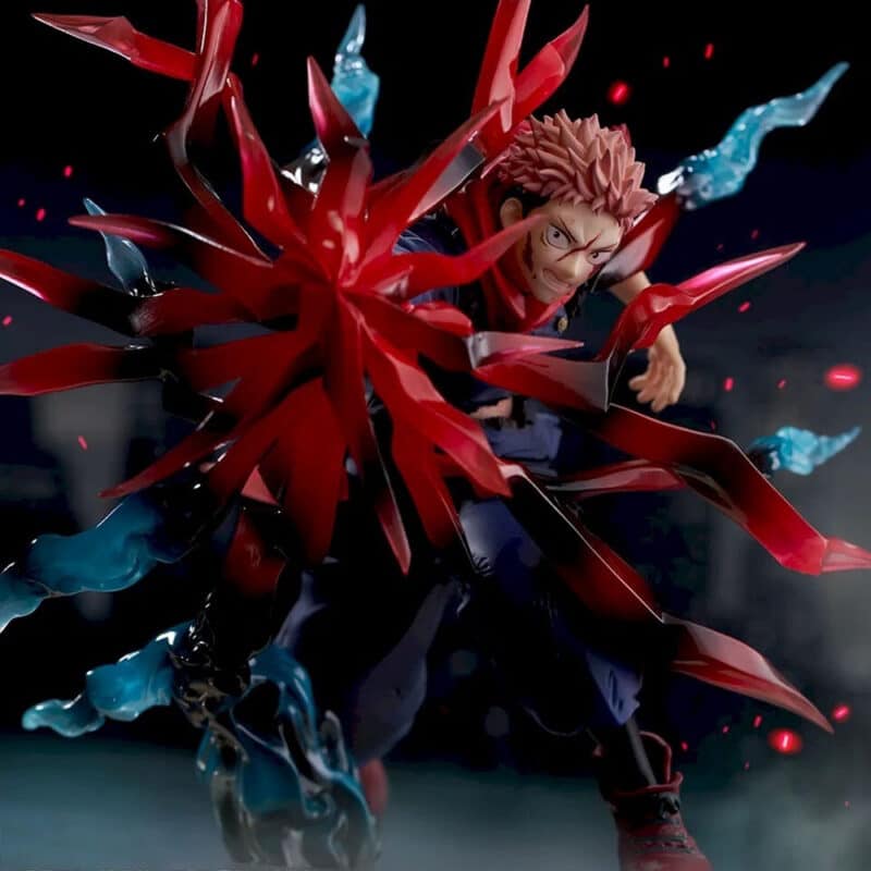 Jujutsu Kaisen – Yuji Itadori “Black Flash” Statue Luminasta