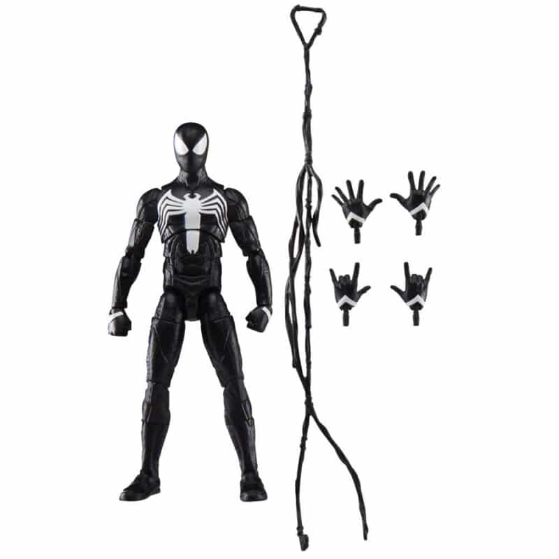 Marvel Legends Series Gamerverse Spider-Man 2 - Peter Parker Black Suit Action figure
