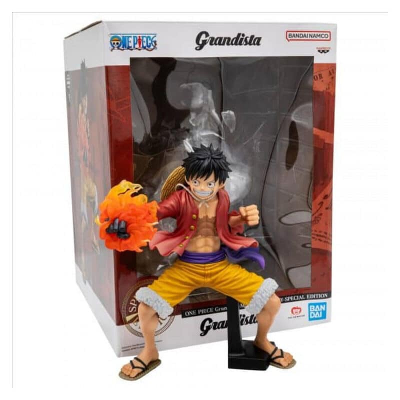 One Piece Monkey D Luffy Grandista Figure