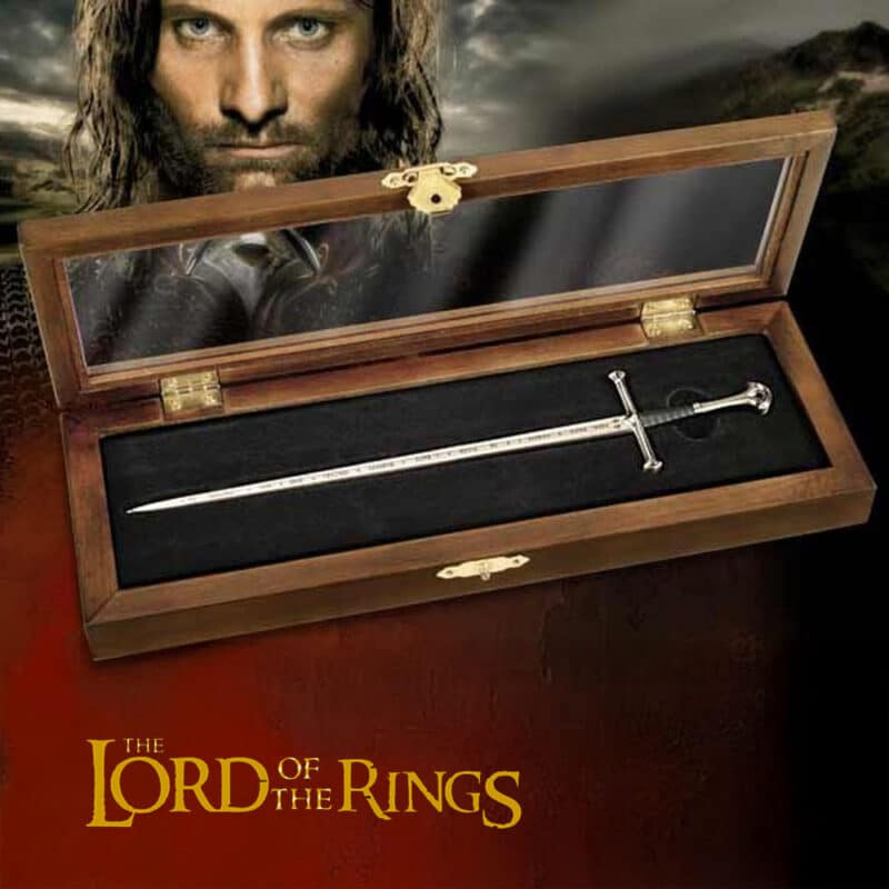 The Lord of The Rings Aragorn Anduril Letter Opener