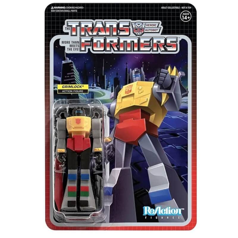 Transformers Grimlock Autobot ReAction Figure