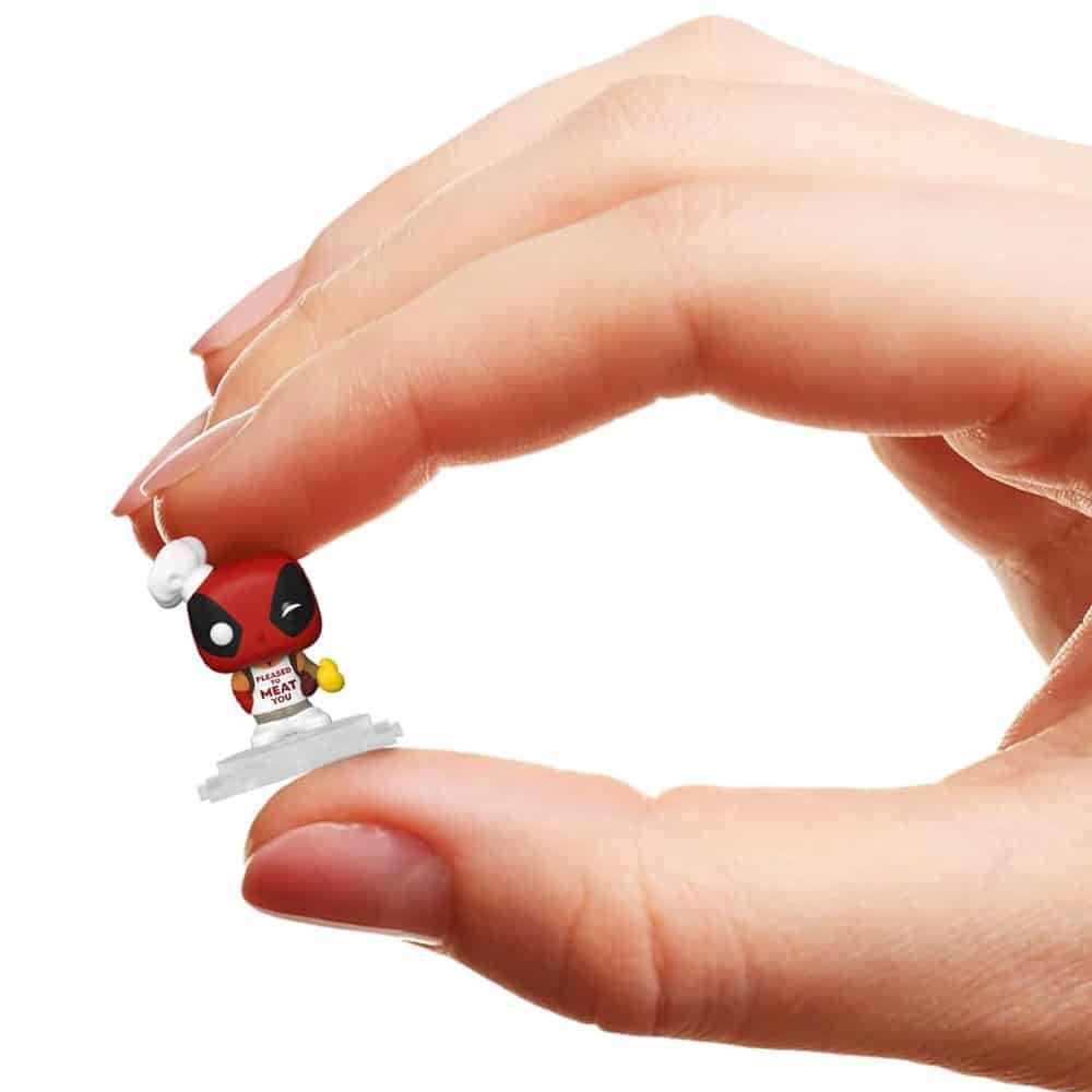 Funko Bitty Pop! Marvel Deadpool Mini Collectible Toys – Deadpool (Backyard Griller), Deadpool (Clown), Deadpool (Bedtime) & Mystery Chase Figure