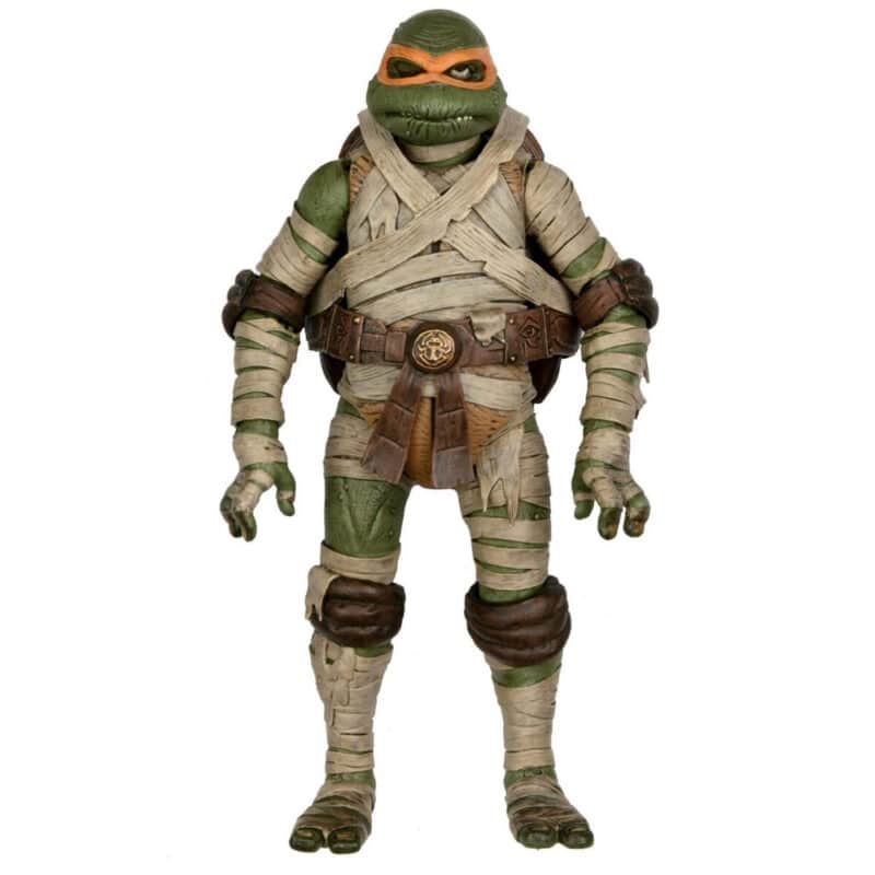 Universal Monsters x Teenage Mutant Ninja Turtles – Michelangelo as The Mummy Ultimate Figure