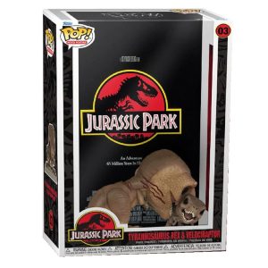 Funko POP! Movie Poster: Jurassic Park Tyrannosaurus Rex and Velociraptor
