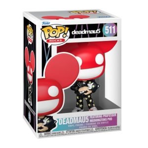 Funko POP! Rocks: DEADMAU5 - Deadmau with Professor Meowingtons PhD