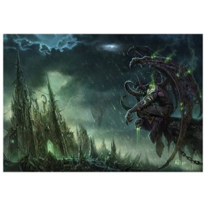World of Warcraft Poster - Illidan