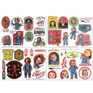 Child's Play: Chucky Tech Decals Sticker Set