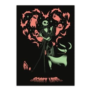 Disney: The Nightmare Before Christmas – Scary Love Luminescent Poster