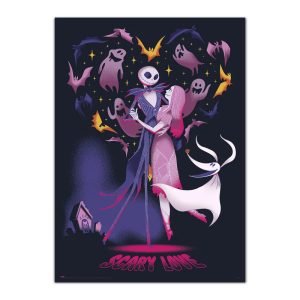 Disney: The Nightmare Before Christmas – Scary Love Luminescent Poster
