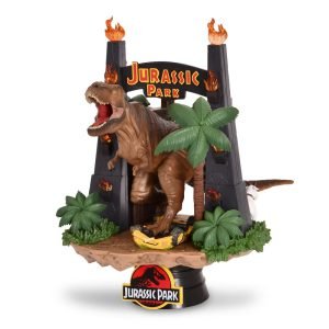 Jurassic Park Gate Diorama Stage (Light-Up)
