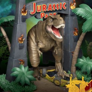 Jurassic Park Gate Diorama Stage (Light-Up)