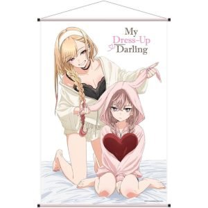My Dress-Up Darling Wall Scroll - Marin & Sajuna